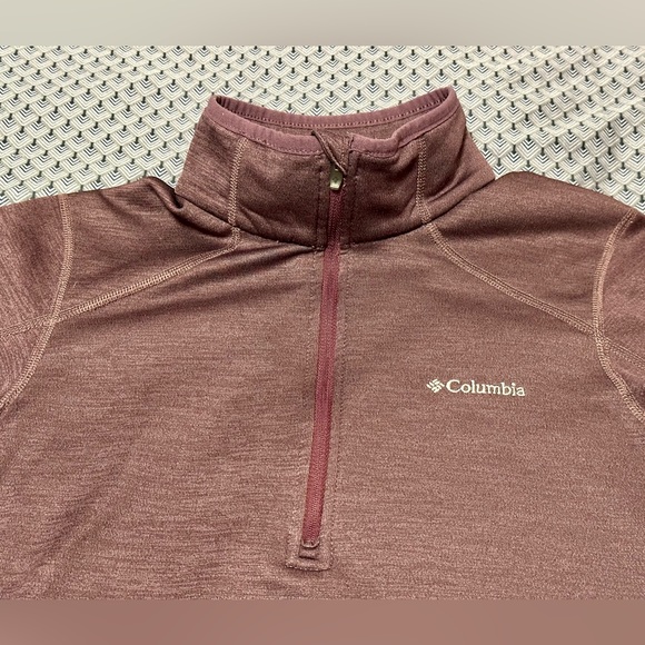 Columbia Women’s Sapphire Trail Half Zip Fleece Pullover Size S - Picture 4 of 10